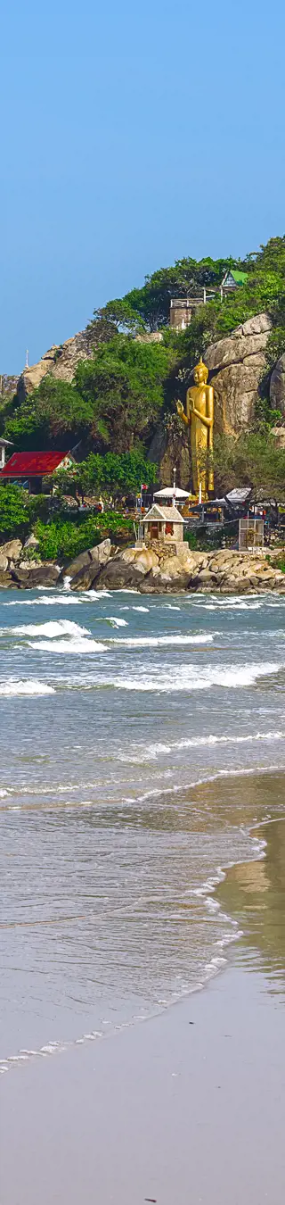 Den schönen Khao Takiab Beach geniessen
